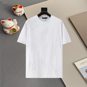 High Quality Louis Vuitton Cotton Short Sleeves