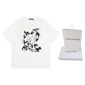 High Quality Aaa Louis Vuitton Cotton Short-Sleeved T-Shirt