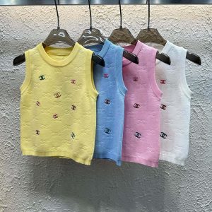 High Quality Chanel Jacquard Vest