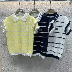 High Quality Miu Miu Short Sleeves