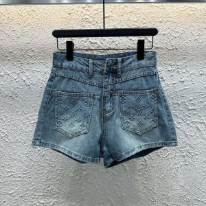 Aaa Luxury Louis Vuitton Denim Shorts