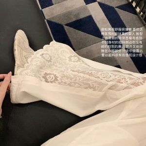 1:1 Miu Miu Lace Trousers For Autumn