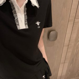 Aaa Dior Lace Short-Sleeved Shirt