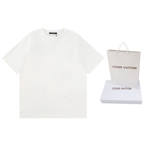 Luxury Louis Vuitton Cotton Short-Sleeved T-Shirt