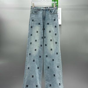 Luxury High Quality Chanel Leather Pants