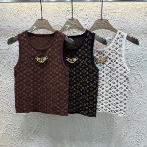 Luxury Aaa Louis Vuitton Jacquard Vest