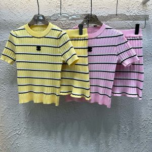 Aaa Chanel Short-Sleeved Shirt