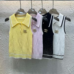 High Quality Luxury Chanel Jacquard Vest