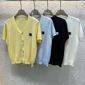 Luxury High Quality Chanel Short-Sleeved Shirts