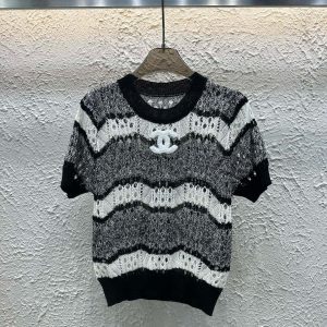 Luxury Chanel Short-Sleeved Shirt