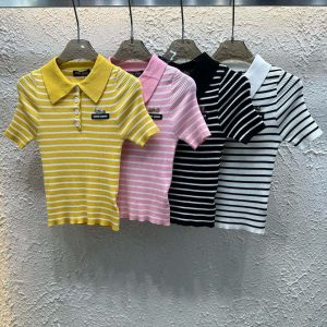 Luxury High Quality Miu Miu Short Sleeves