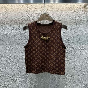 Aaa 1:1 Louis Vuitton Jacquard Vest