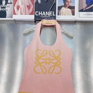 Luxury High Quality Loewe Jacquard Vest