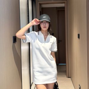 Aaa Designer Miu Miu Cotton Dress