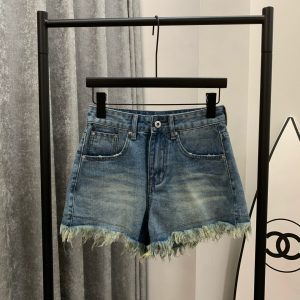 Aaa Loewe Denim Shorts