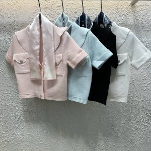 Luxury Designer Dior Short-Sleeved Shirt