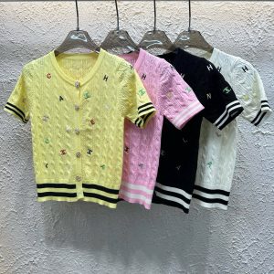 1:1 Luxury Chanel Short-Sleeved Shirts