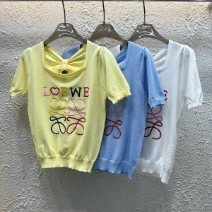 Aaa Luxury Loewe Short Sleeves