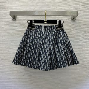 Designer Dior Pleated Skirt