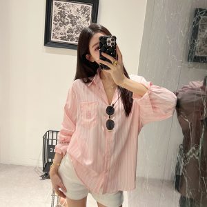 Designer Luxury Loewe Brick Shirt For Summer