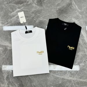 Designer Fendi Cotton Short Sleeves For Spring