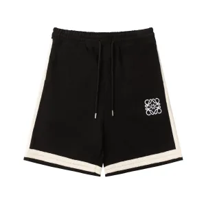 High Quality AAA Loewe Shorts Red Cotton Pure Wool