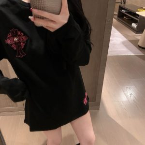 Aaa Designer Chrome Hearts Long-Sleeved T-Shirt