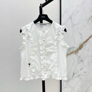 Luxury Aaa Dior Sleeveless Shirt