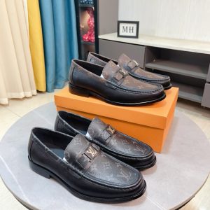 High Quality Louis Vuitton Cowhide Leather Shoes