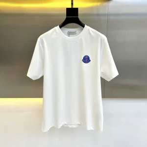 Luxury Monk Short-Sleeved T-Shirt Cotton Pure Silk Silky Smooth Spring Summer