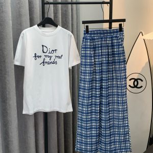 Aaa Designer Dior Linen Short-Sleeved Shirts