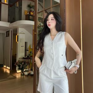 Designer Aaa Dior Linen Sleeveless For Summer