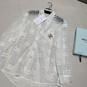 Designer Chanel Jacquard Shirt