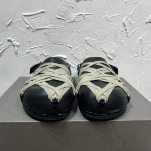 High Quality Rick Owens Cowhide Slippers For Spring