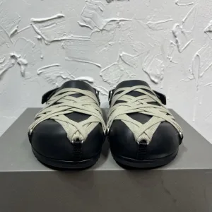 High Quality Rick Owens Cowhide Slippers For Spring