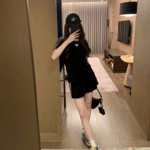Aaa Prada Stone Short-Sleeved Shirts