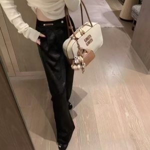 High Quality Loewe Acetate Trousers For Summer