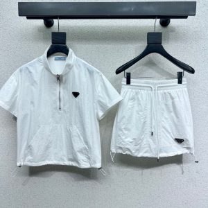 Aaa High Quality Prada Short-Sleeved Shirt