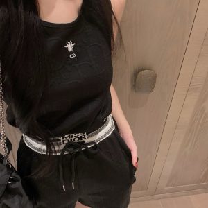 High Quality Dior Jacquard Shorts