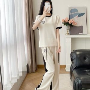 High Quality Luxury Loewe Short-Sleeved Shirt