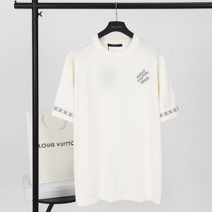 Aaa Louis Vuitton Cotton Short-Sleeved T-Shirt