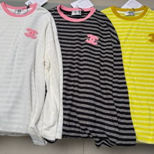 Designer Luxury Chanel Long-Sleeved Shirts