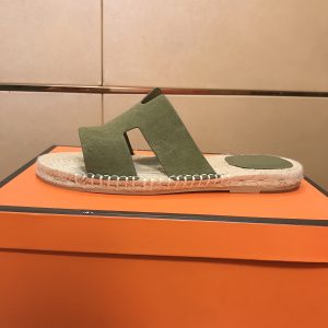 Designer Aaa Hermès Calfskin Slippers