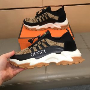 Aaa Gucci Cowhide Casual Shoes