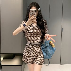 High Quality Valentino Jacquard Shorts