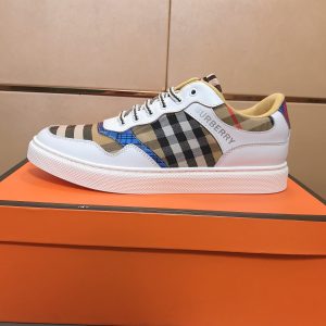 Aaa Burberry Cowhide Casual Shoes