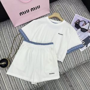1:1 Miu Miu Short-Sleeved Shirts