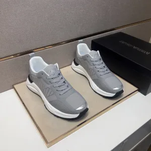 Luxury Designer Armani Casual Shoes Color Mesh