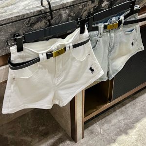 High Quality Luxury Ralph Lauren Denim Shorts