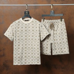 High Quality Luxury Louis Vuitton Jacquard Set